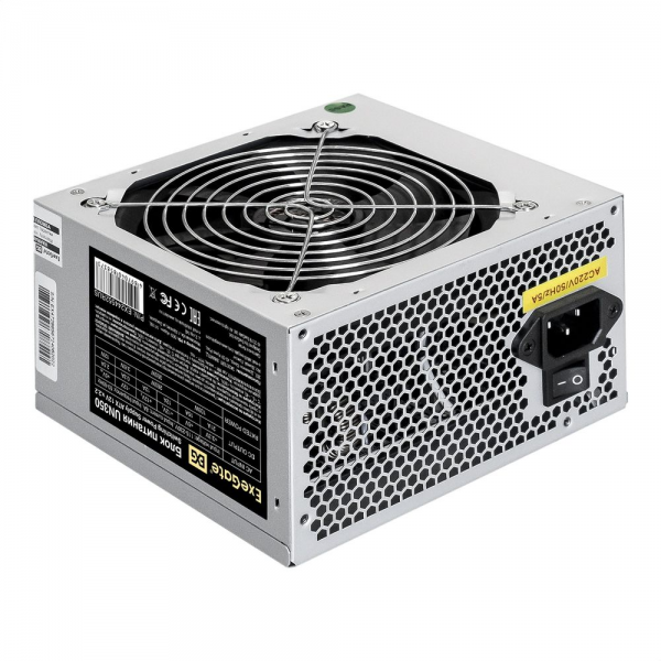 Блок питания 350W ExeGate UN350 (ATX, 12cm fan, 24pin, (4+4)pin, 3xSATA, 2xIDE)