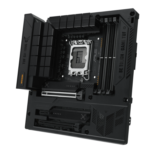 Материнская плата ASUS TUF GAMING B760M-BTF WIFI LGA1700 mATX 4xDDR5 2хPCIEx16 PCIEx1 2xM.2 3xUSB-C DP HDMI 2.5GLAN WIFI 6