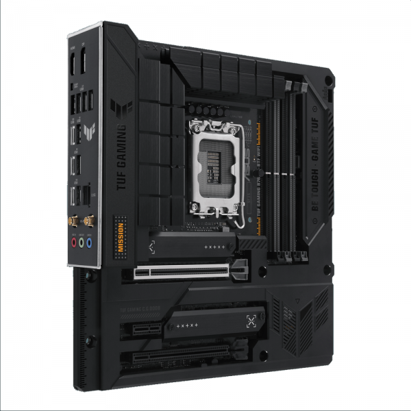 Материнская плата ASUS TUF GAMING B760M-BTF WIFI LGA1700 mATX 4xDDR5 2хPCIEx16 PCIEx1 2xM.2 3xUSB-C DP HDMI 2.5GLAN WIFI 6