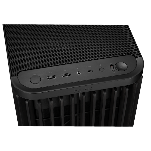Корпус для ПК ASUS PROART PA401 WOOD MESH PWM BLACK