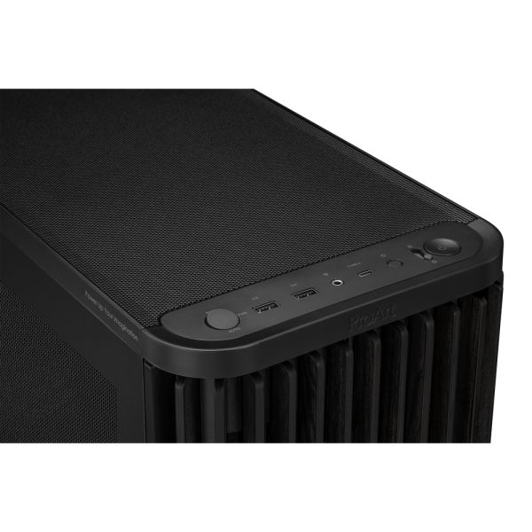 Корпус для ПК ASUS PROART PA401 WOOD MESH PWM BLACK