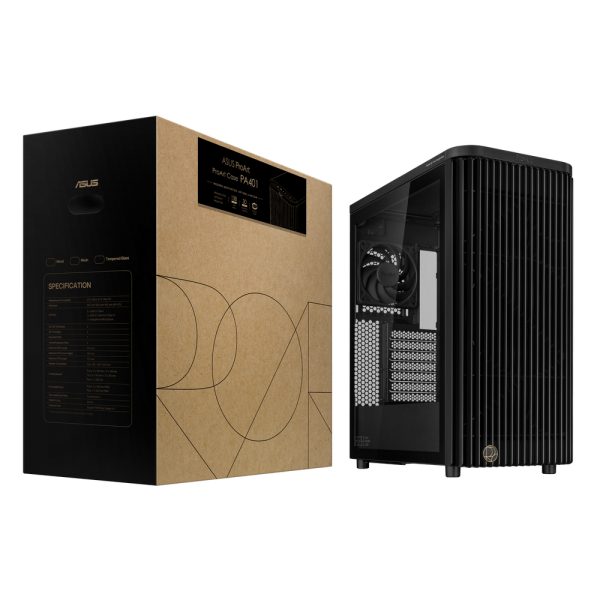 Корпус для ПК ASUS PROART PA401 ABS TG PWM BLACK