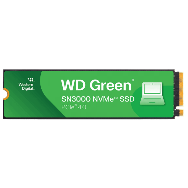Твердотельный накопитель SSD Western Digital M.2 2280 1TB Green WDS100T4G0E PCIe Gen4 x4, NVMe