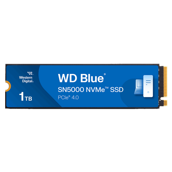 Твердотельный накопитель SSD Western Digital M.2 2280 1TB Blue WDS100T4B0E PCIe Gen4 x4, NVMe