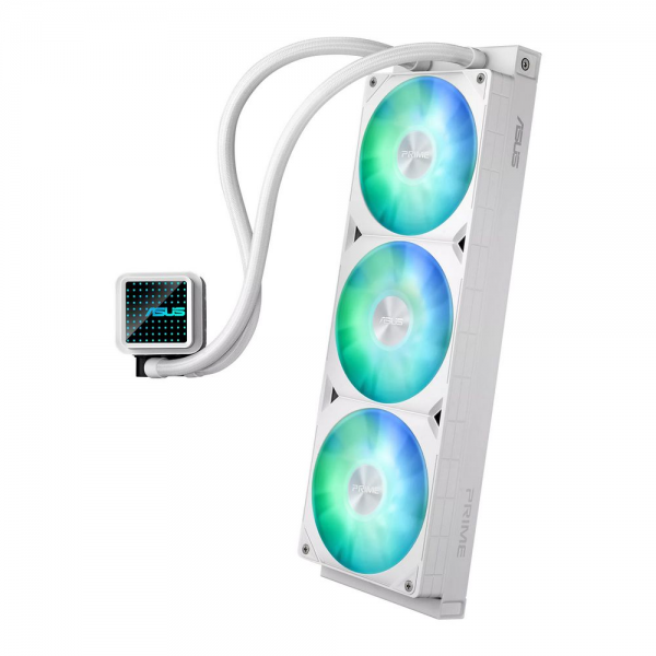 Жидкостная система охлаждения ASUS PRIME LC 360 ARGB WHT /AIO COOLER,3IN1 FAN,REPL LEN