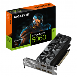 Видеокарта Gigabyte RTX5060 OC Low Profile 8GB GDDR7 128bit 3xDP HDMI 3FAN LP RTL