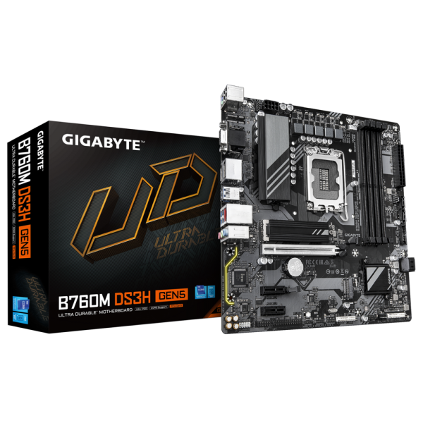 Материнская плата Gigabyte B760M DS3H GEN5, RTL