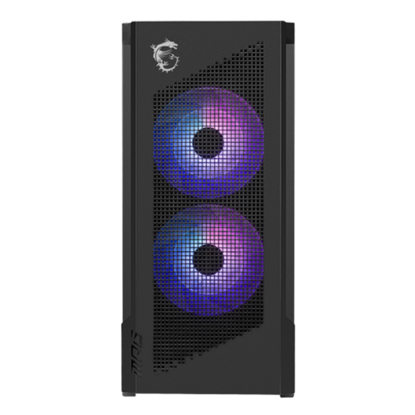 Корпус для ПК MSI MPG VELOX 300R AIRFLOW PZ, Global, 2xUSB 3.2 Gen 1, 1xUSB 3.2 Gen2 Type-C,2x160mm ARGB Fan, 1x120mm