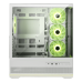Корпус для ПК MSI MAG PANO 110R PZ WHITE, Global, 2xUSB 3.2 Gen 1, 1xUSB 3.2 Gen2 Type-C,3x120mm ARGB Reverse Blade F