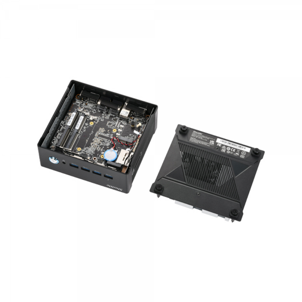 Мини ПК Shuttle NT10H, Intel Ultra5 125H, 2 x DDR5 SODIMM, no SSD, 120w PSU, VESA