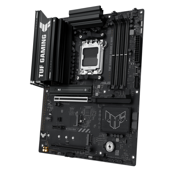 Материнская плата ASUS TUF GAMING B650E-E WIFI AM5 ATX 4xDDR5 2хPCIEx16 PCIEx1 3xM.2 USB-C DP HDMI 2.5GLAN Wi-Fi 6E