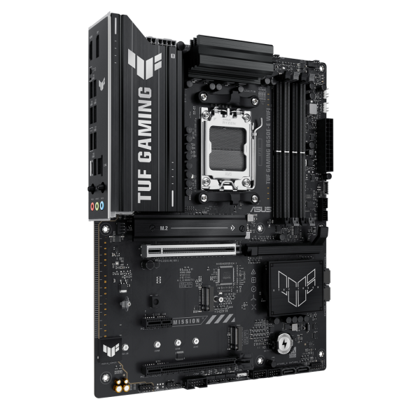 Материнская плата ASUS TUF GAMING B650E-E WIFI AM5 ATX 4xDDR5 2хPCIEx16 PCIEx1 3xM.2 USB-C DP HDMI 2.5GLAN Wi-Fi 6E
