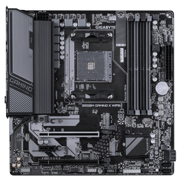 Материнская плата Gigabyte B550M GAMING X WIFI6, RTL