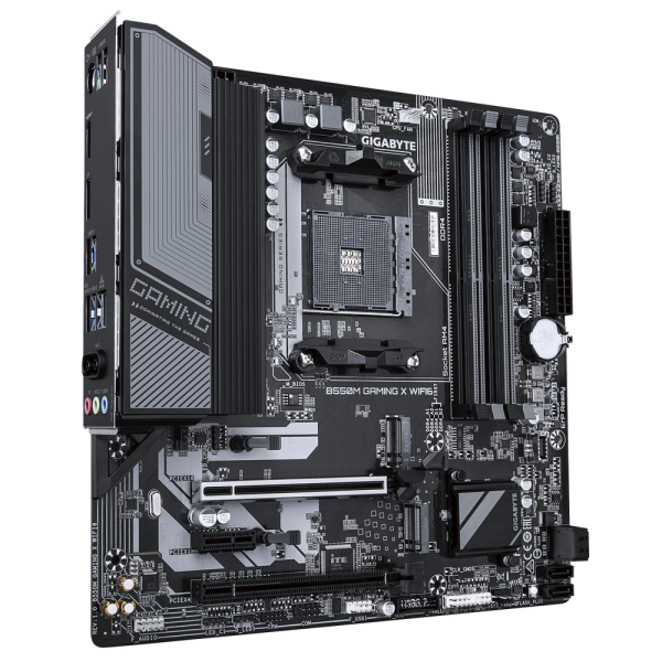 Материнская плата Gigabyte B550M GAMING X WIFI6, RTL