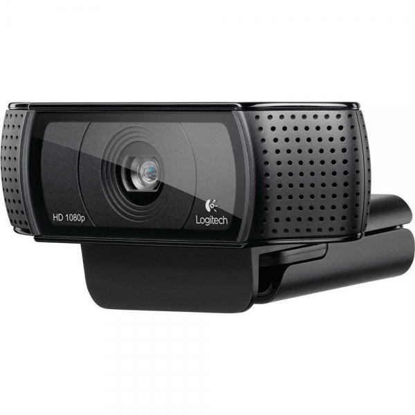 Веб-камера Logitech HD Pro Webcam C920 960-001055/960-000998
{ USB 2.0, 1920*1080, 2Mpix foto, Mic, Black}