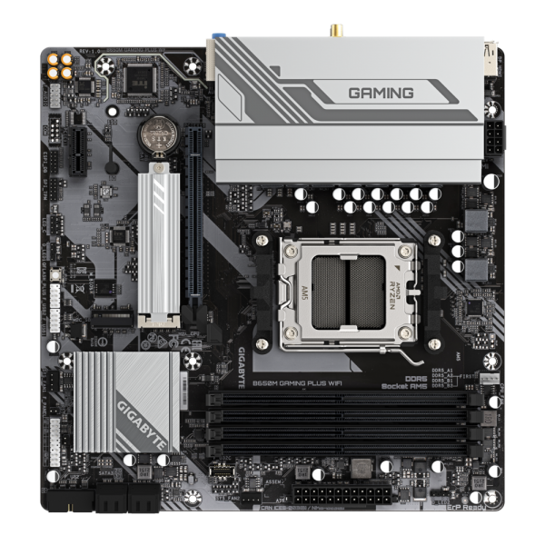 Материнская плата Gigabyte B650M GAMING PLUS WIFI, RTL
