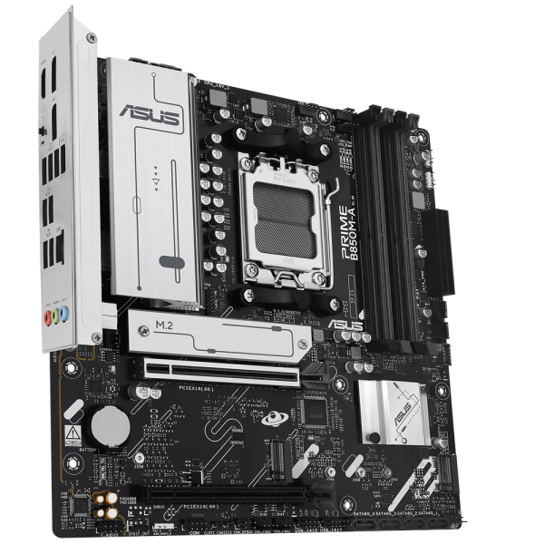 Материнская плата ASUS PRIME B850M-A-CSM AM5 mATX 4xDDR5 2xPCIEx16 3xM.2 2xDP HDMI 2.5GLAN