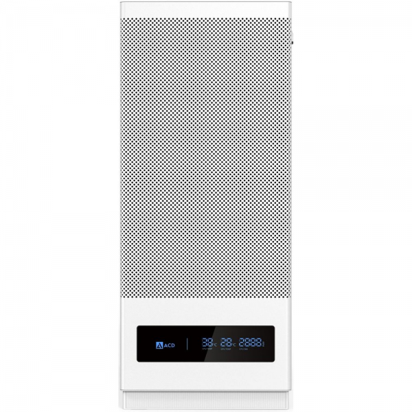 Корпус для ПК ACD Citadel 108DW ATX, Type-C + 2 X USB ports + HD audio combo, Mesh, TG, White