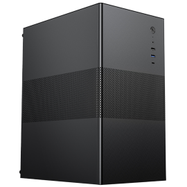 Корпус для ПК ACD Coffer 109B *m*ATX, Type-C + USB3.0 + USB ports + HD audio combo, Mesh, Black.