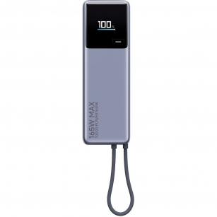 Внешний аккумулятор со встроенным кабелем Xiaomi 165W Power Bank 10000mAh (Integrated Cable) GL