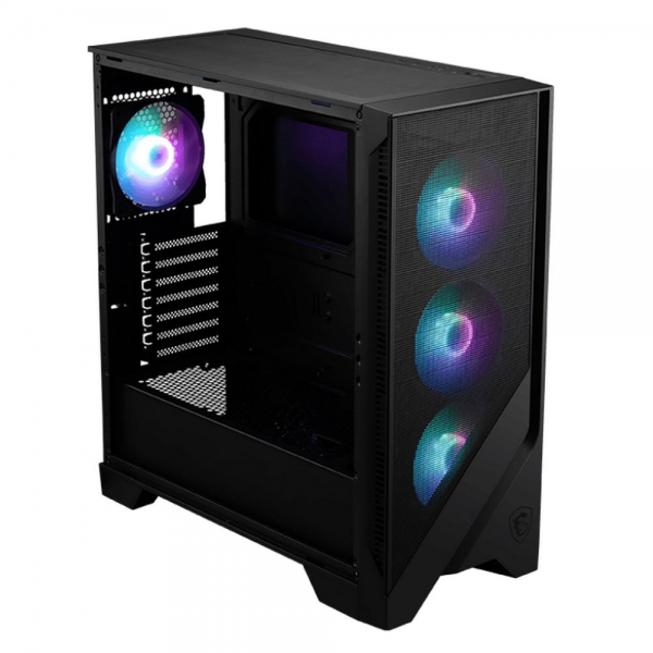 Корпус для ПК MSI Bad Pack MAG FORGE 320R AirFlow Mid-Tower, ATX, 2xUSB 3.2, Audio I/O, 4x120mm ARGB Fan PWM ARGB Control Board, Tempered Glass Window bp