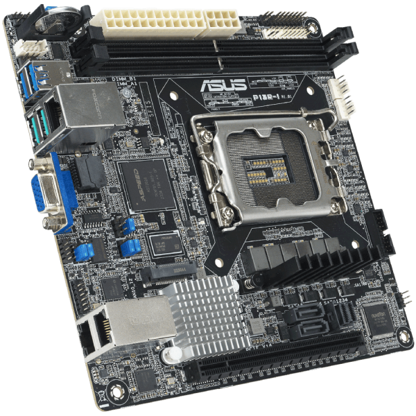 Материнская плата ASUS P13R-I LGA1700 mini-ITX 2xDDR5 PCIEx16 M.2 VGA 2xGLAN