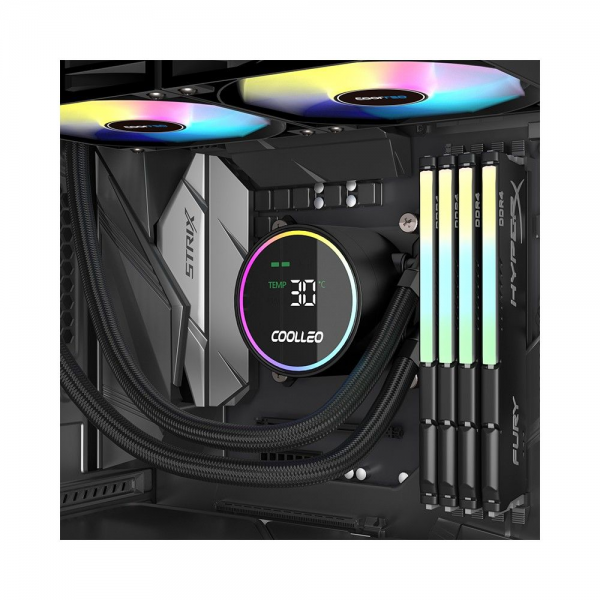 Жидкостная система охлаждения Coolleo ICE Fairy DIG 360 LITE BK (DIG-360-LITE-BK)