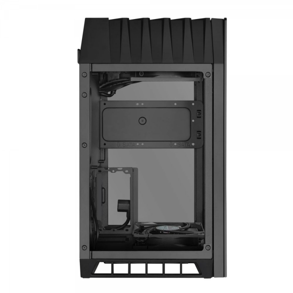 Корпус для ПК Silverstone Bad Pack SST-LD03B-AF TO-LD03-BK-GLASS AND AIR FLOW VENT-SST  (810256) bp