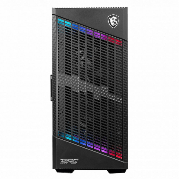 Корпус для ПК MSI Bad Pack MPG VELOX 100P AIRFLOW 2xUSB 3.0, 1xType C, 1x120mm ARGB Fan,3x120mm Black Fan,ARGB Control Board, Tempered Glass Window, Plastic Mesh, Brown box (829292) bp