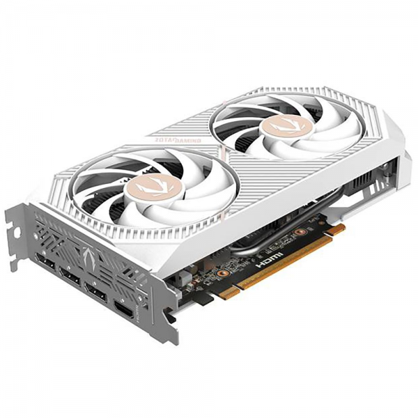Видеокарта Zotac RTX5060 TWIN EDGE OC WHITE ED 8GB GDDR7 128bit 3xDP HDMI 2FAN MEDIUM PACK