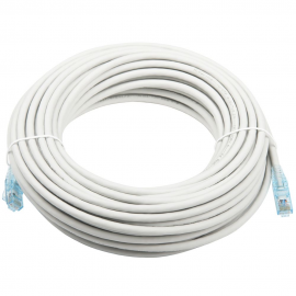 Кабельная сборка Hyperline PC-LPM-UTP-RJ45-RJ45-C6-20M-LSZH-GY Патч-корд U/UTP, Cat.6 (100% Fluke Component Tested), LSZH, 20м, серый