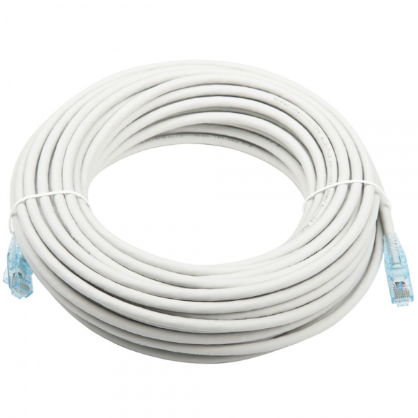 Кабельная сборка Hyperline PC-LPM-UTP-RJ45-RJ45-C6-20M-LSZH-GY Патч-корд U/UTP, Cat.6 (100% Fluke Component Tested), LSZH, 20м, серый