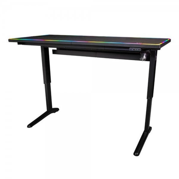 Игровой стол Thermaltake Bad Pack Gaming Desk Level 20 BattleStation Black, Electric,RGB, none Black, Electric,RGB, none