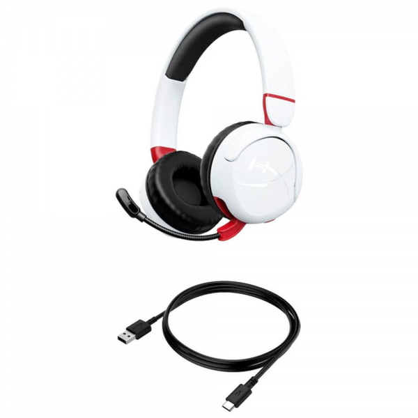 Игровая гарнитура беспроводная HyperX Cloud Mini Wireless White  7G8F2AA