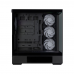 Корпус для ПК Zalman P40 DS Black ATX Mid Tower PC Case, 120mm ARGB Fanx4