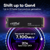 Твердотельный накопитель SSD Crucial P310 1TB PCIe Gen4 NVMe 2280 M.2 SSD CT1000P310SSD8