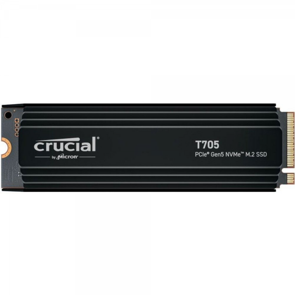 Твердотельный накопитель SSD Crucial T705 2TB PCIe Gen5 NVMe M.2 SSD with heatsink CT2000T705SSD5