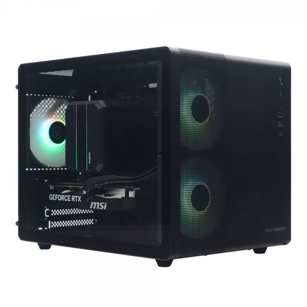 Компьютер Raskat STRIKE 520 (AMD RYZEN 5 7500F, RAM 32GB, SSD 1TB, NVIDIA RTX 5060 8GB, noOS, black)
