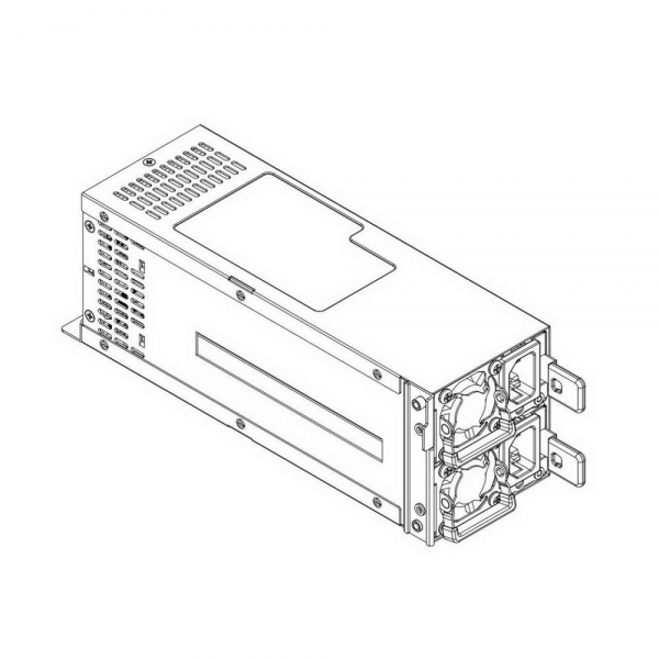 Аксессуары Корзина для блока питания ACD 2RHS (VCGW) Корзина (ШВГ=77*84*225мм)  для блоков питания CRPS длиной 185 мм, мощностью 550W~2000W,  модульная, кабели в комплекте