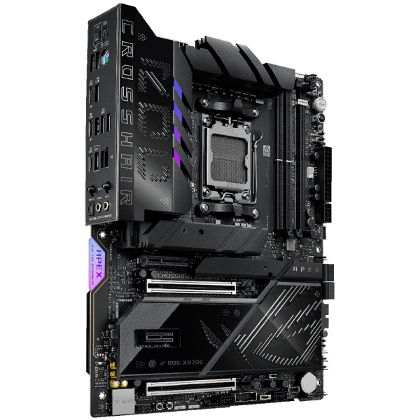 Материнская плата ASUS ROG CROSSHAIR X870E APEX AM5 ATX 2xDDR5 2xPCIEx16 PCIEx4 PCIEx1 5xM.2 3xUSB-C 5GLAN Wi-Fi 7