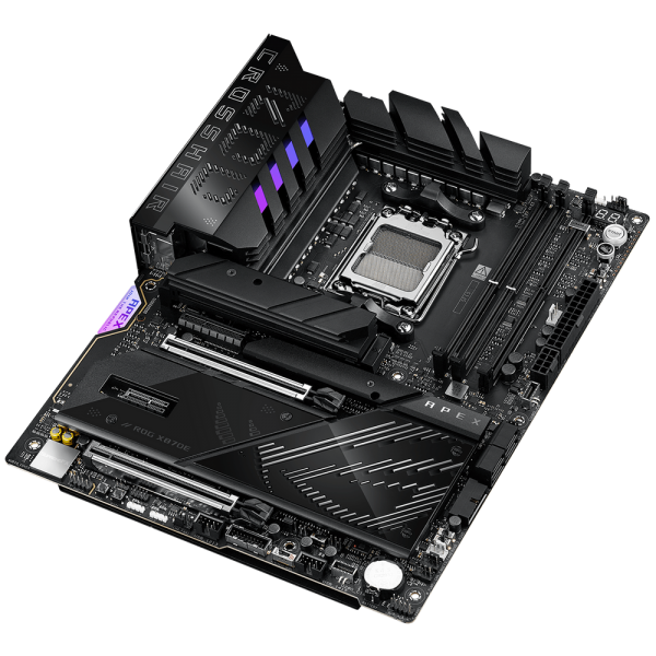 Материнская плата ASUS ROG CROSSHAIR X870E APEX AM5 ATX 2xDDR5 2xPCIEx16 PCIEx4 PCIEx1 5xM.2 3xUSB-C 5GLAN Wi-Fi 7