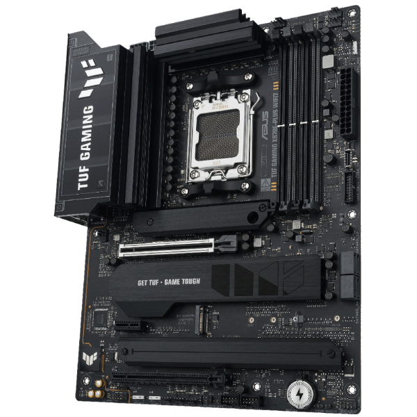 Материнская плата ASUS TUF GAMING X870E-PLUS WIFI7 AM5 ATX 4xDDR5 2xPCIEx16 PCIEx1 4xM.2 2хUSB-C HDMI 2.5GLAN Wi-Fi 7