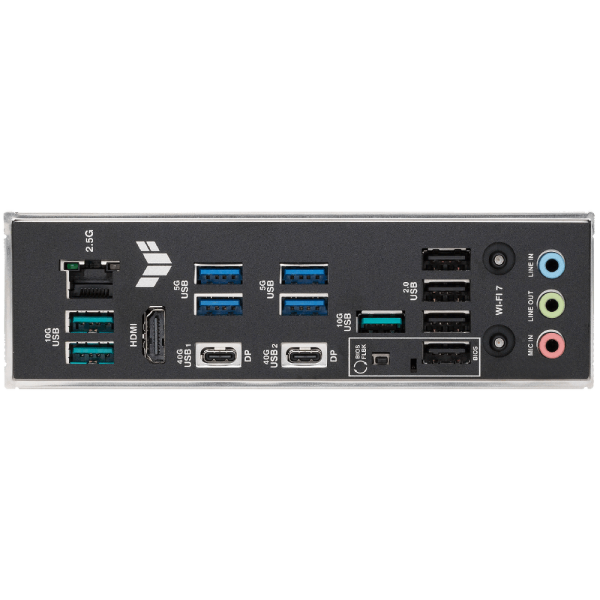 Материнская плата ASUS TUF GAMING X870E-PLUS WIFI7 AM5 ATX 4xDDR5 2xPCIEx16 PCIEx1 4xM.2 2хUSB-C HDMI 2.5GLAN Wi-Fi 7