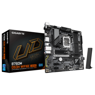 Материнская плата Gigabyte B760M DS3H WF6E GEN5, RTL