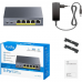 Коммутатор CUDY  GS105P  5-Port Gigabit PoE+ Switch 36W