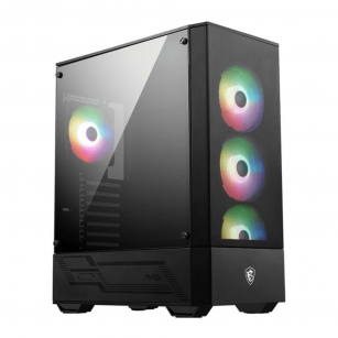 Корпус для ПК MSI Bad Pack MAG FORGE 112R Mid-Tower, ATX, 2xUSB 3.2, Audio I/O, 4x120mm ARGB Fan,6-ch Light controller metal MESH, Up to 330mm GPU, Tempered Glass (949679) Front bp