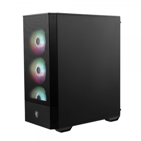 Корпус для ПК MSI Bad Pack MAG FORGE 112R Mid-Tower, ATX, 2xUSB 3.2, Audio I/O, 4x120mm ARGB Fan,6-ch Light controller metal MESH, Up to 330mm GPU, Tempered Glass (949679) Front bp