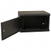Шкаф Hyperline WRline WR-TW-0666-SR-RAL9004 настенный 19-дюймовый (19