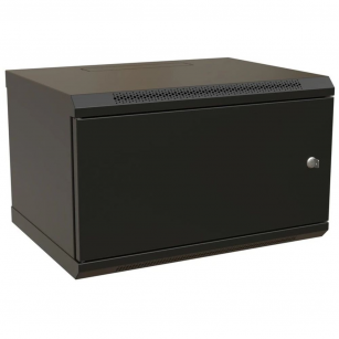 Шкаф Hyperline WRline WR-TW-0945-SR-RAL9004 настенный 19-дюймовый (19