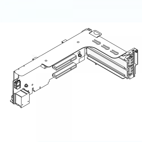 Райзер-карта Lenovo ThinkSystem V3 2U x16/x8/x8 PCIe Gen5 Riser 1/2 Option Kit